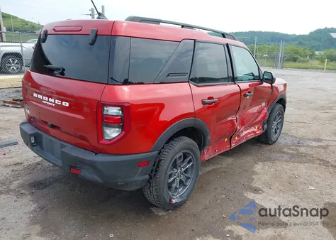 2024 Ford Bronco Sport Big Bend из США, поврежденный, VIN 3FMCR9B63RRE09661